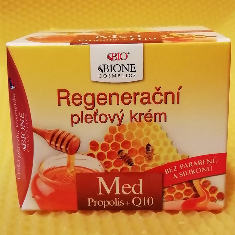 Regeneračný pleťový krém med s propolisom