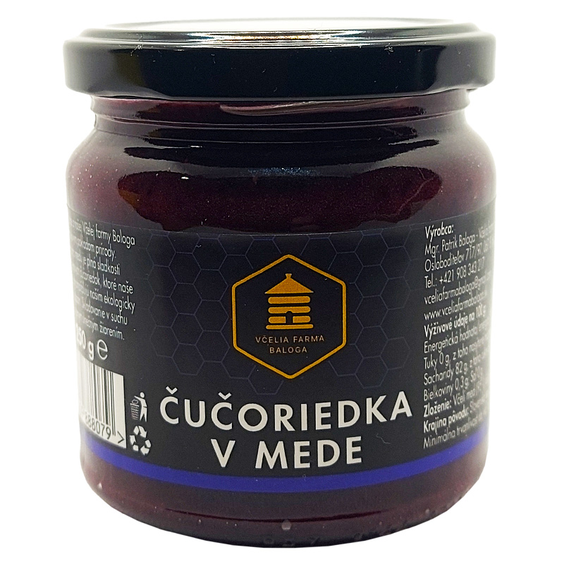 Čučoriedka v mede 250g