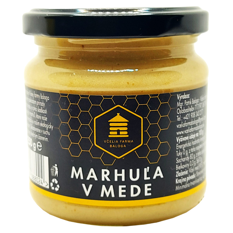 Marhuľa v mede 250g