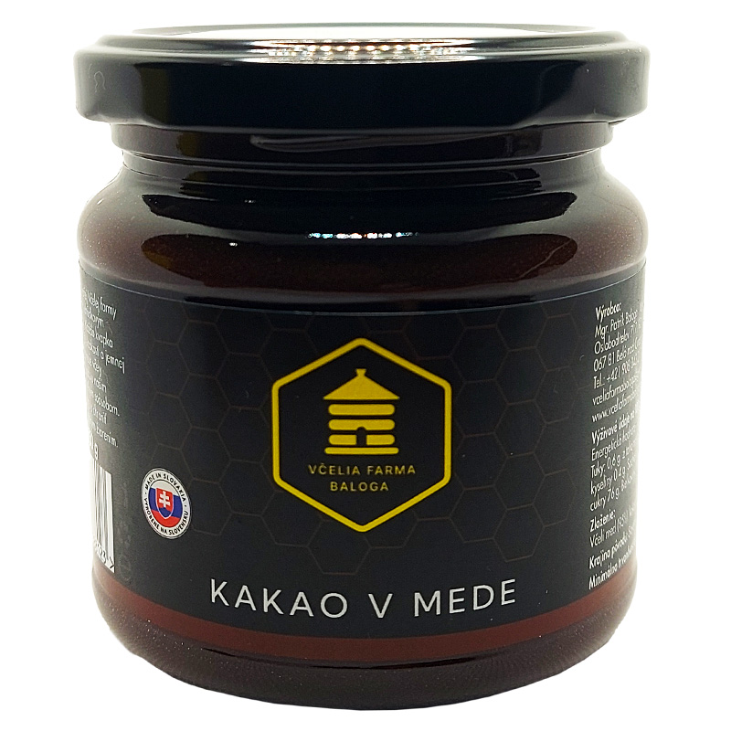 Kakao v mede 250g